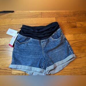 Isabel Maternity by Ingrid & Isabel Blue Jean Shorts